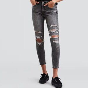 Levi 721 high rise skinny jeans